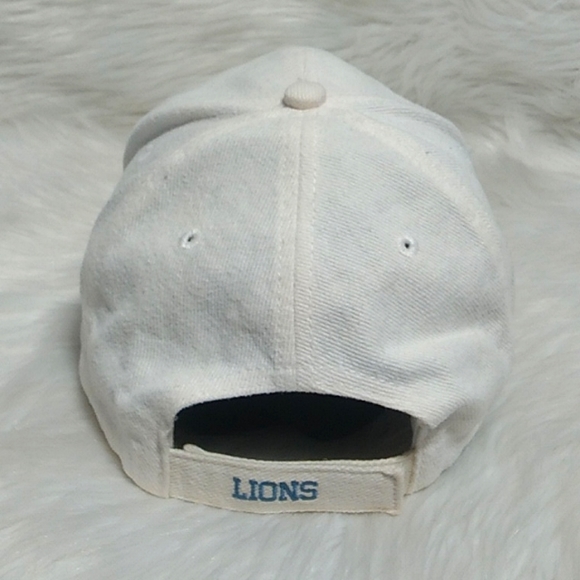 HTF! NFL Detroit Lions Adjustable Velcro Back Vintage Unisex Hat - Picture 5 of 14
